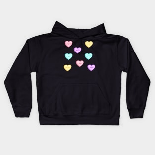 Aesthetic Ateez Loveheart Stickers Kids Hoodie